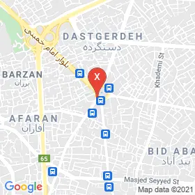 این نقشه، آدرس دکتر سعید صفائیان پور (حکیم نظامی) متخصص دندان پزشک در شهر اصفهان است. در اینجا آماده پذیرایی، ویزیت، معاینه و ارایه خدمات به شما بیماران گرامی هستند.