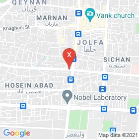 این نقشه، نشانی دکتر حسنی غروی متخصص زنان و زایمان و نازایی در شهر اصفهان است. در اینجا آماده پذیرایی، ویزیت، معاینه و ارایه خدمات به شما بیماران گرامی هستند.