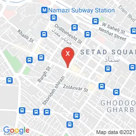 این نقشه، آدرس دکتر مهران معتمدی متخصص دندانپزشکی در شهر شیراز است. در اینجا آماده پذیرایی، ویزیت، معاینه و ارایه خدمات به شما بیماران گرامی هستند.