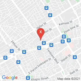 این نقشه، آدرس دکتر میترا صفری پور متخصص زنان و زایمان و نازایی در شهر کرمان است. در اینجا آماده پذیرایی، ویزیت، معاینه و ارایه خدمات به شما بیماران گرامی هستند.