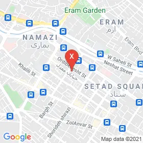 این نقشه، نشانی دکتر حبیب اله ذاکری متخصص بیهوشی در شهر شیراز است. در اینجا آماده پذیرایی، ویزیت، معاینه و ارایه خدمات به شما بیماران گرامی هستند.