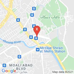 این نقشه، آدرس دکتر رضا مخترع متخصص دندانپزشکی در شهر شیراز است. در اینجا آماده پذیرایی، ویزیت، معاینه و ارایه خدمات به شما بیماران گرامی هستند.