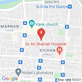 این نقشه، نشانی دکتر سیما کیانی (توحید) متخصص جراحی لثه و ایمپلنت در شهر اصفهان است. در اینجا آماده پذیرایی، ویزیت، معاینه و ارایه خدمات به شما بیماران گرامی هستند.