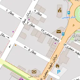 این نقشه، آدرس گفتاردرمانی رضا نانواباشی (خیابان عطار) متخصص  در شهر نیشابور است. در اینجا آماده پذیرایی، ویزیت، معاینه و ارایه خدمات به شما بیماران گرامی هستند.